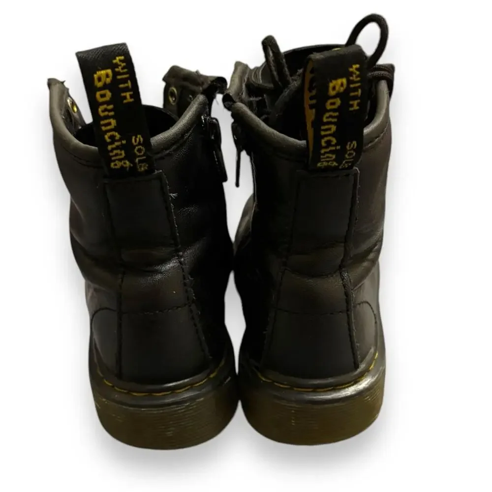 Dr. Martens 1460 Kids Leather Zip Boot 12c
